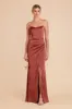 Anne Matte Satin Dress - Spice sold by Birdy Grey