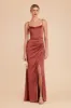 Anne Matte Satin Dress - Spice sold by Birdy Grey