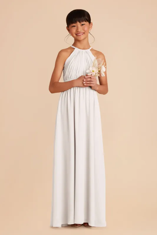 Sienna Junior Dress - White sold by Birdy Grey