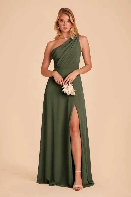 Kira Dress - Olive sold by Birdy Grey