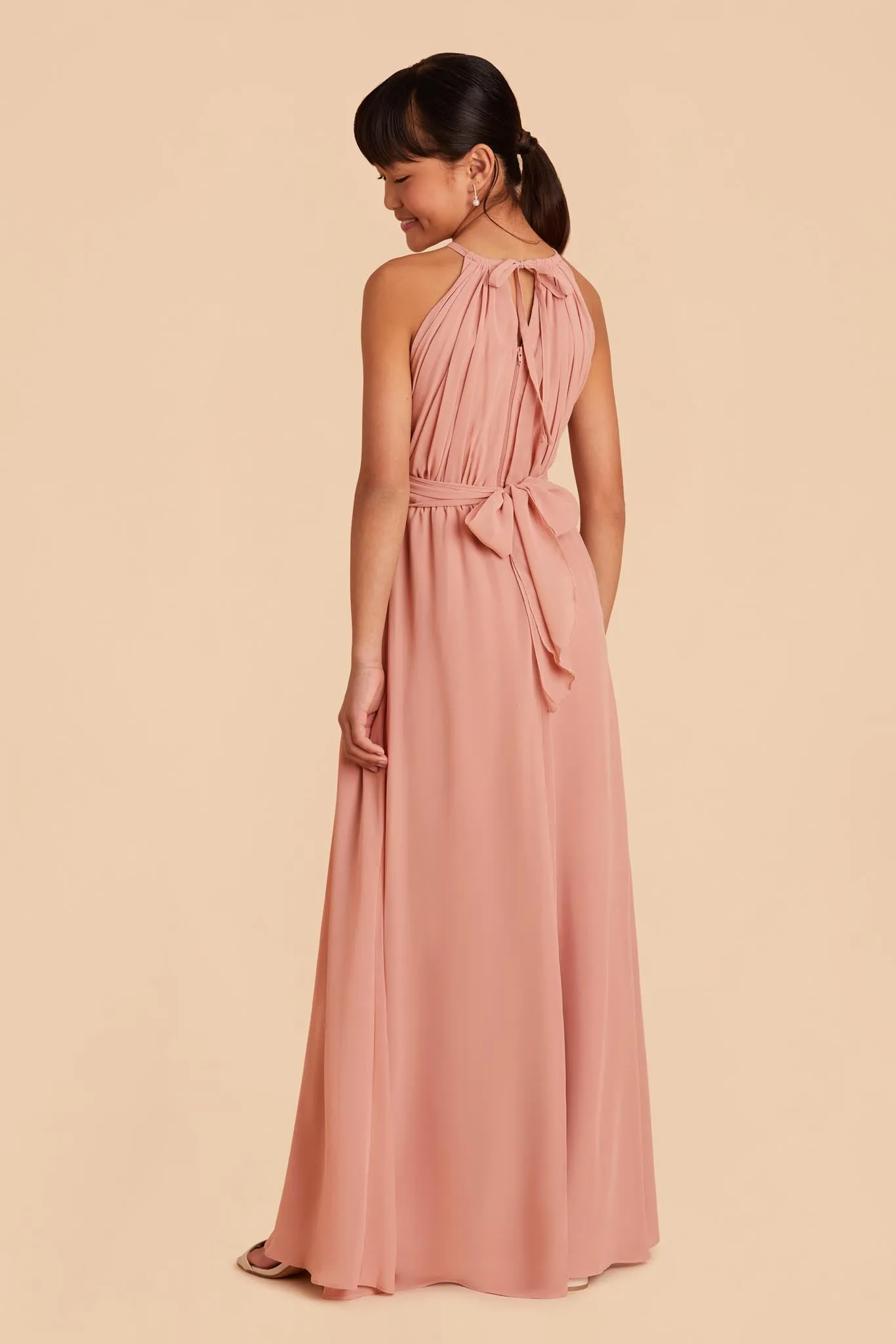 Sienna Junior Dress - Dusty Rose sold by Birdy Grey product image thumbnail 4