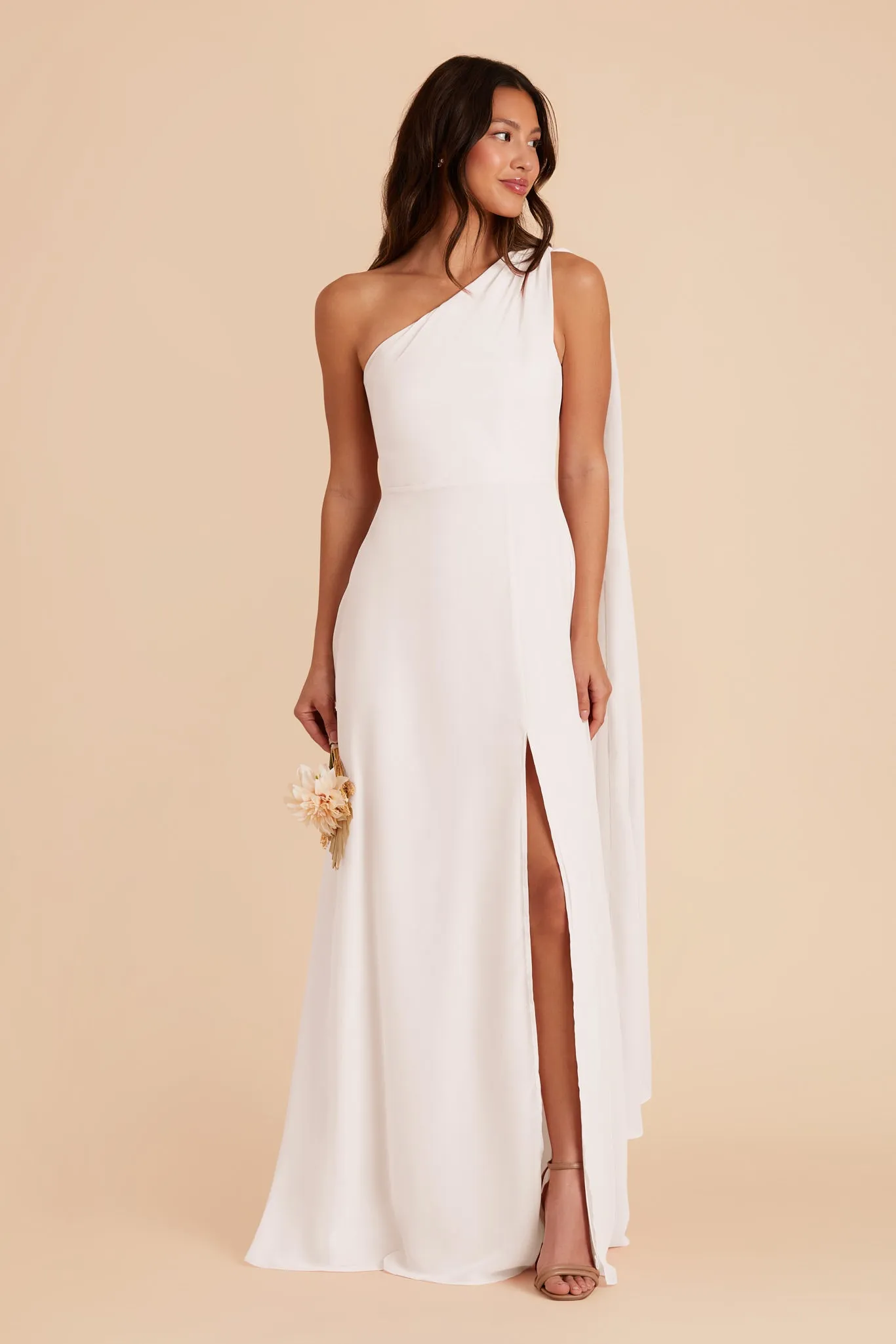 Melissa Chiffon Dress - White sold by Birdy Grey product image thumbnail 5