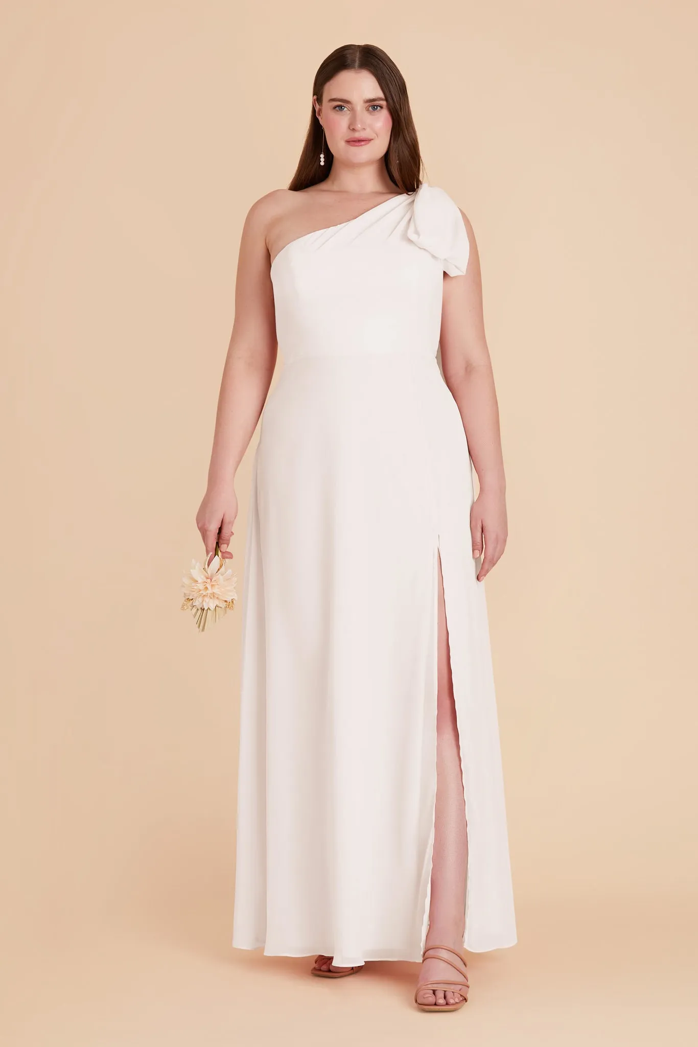 Melissa Chiffon Dress - White sold by Birdy Grey product image thumbnail 2