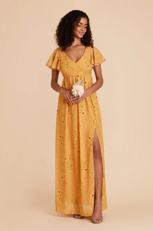 Hannah Empire Dress - Marigold Le Fleur sold by Birdy Grey