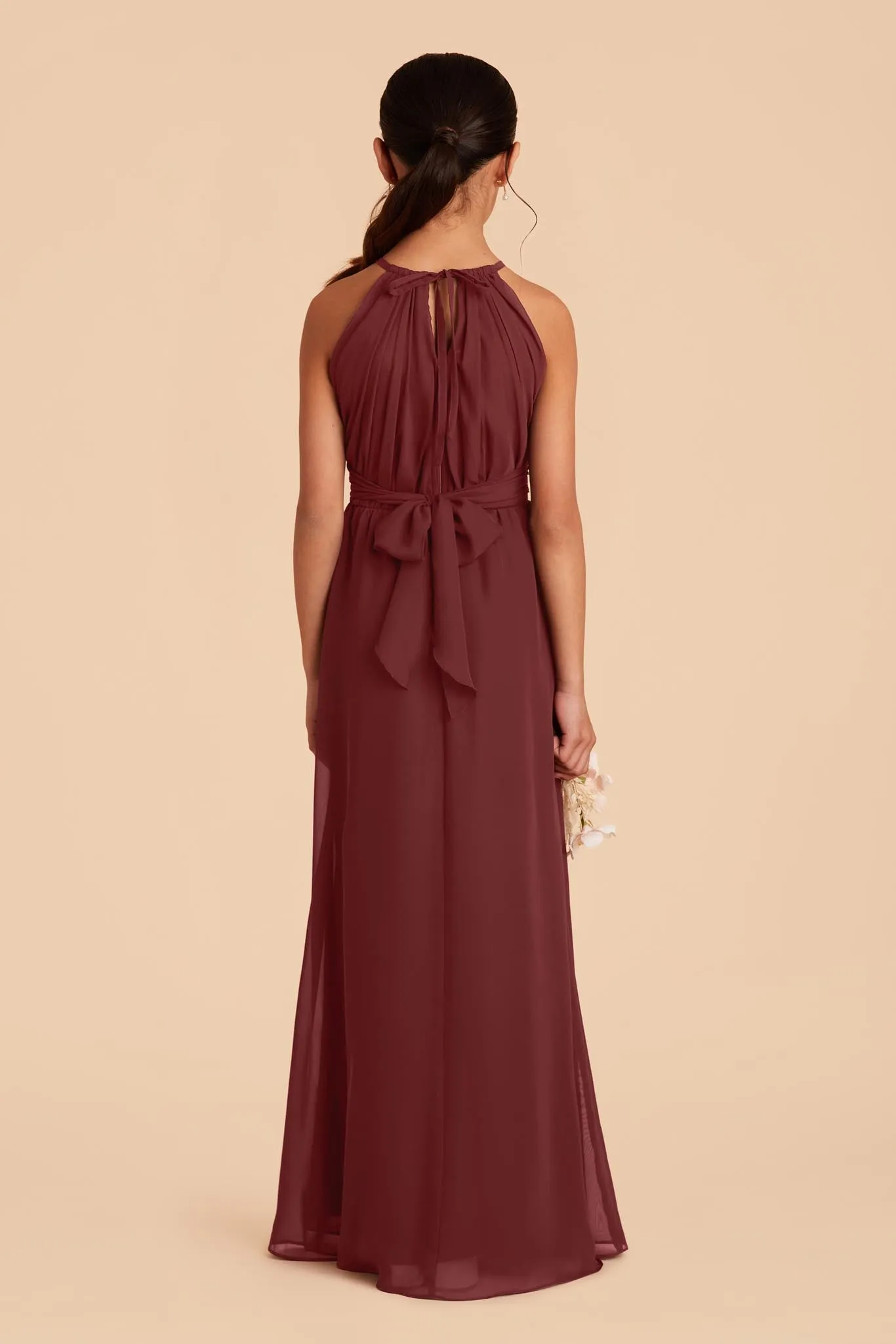 Sienna Junior Dress - Rosewood sold by Birdy Grey product image thumbnail 5