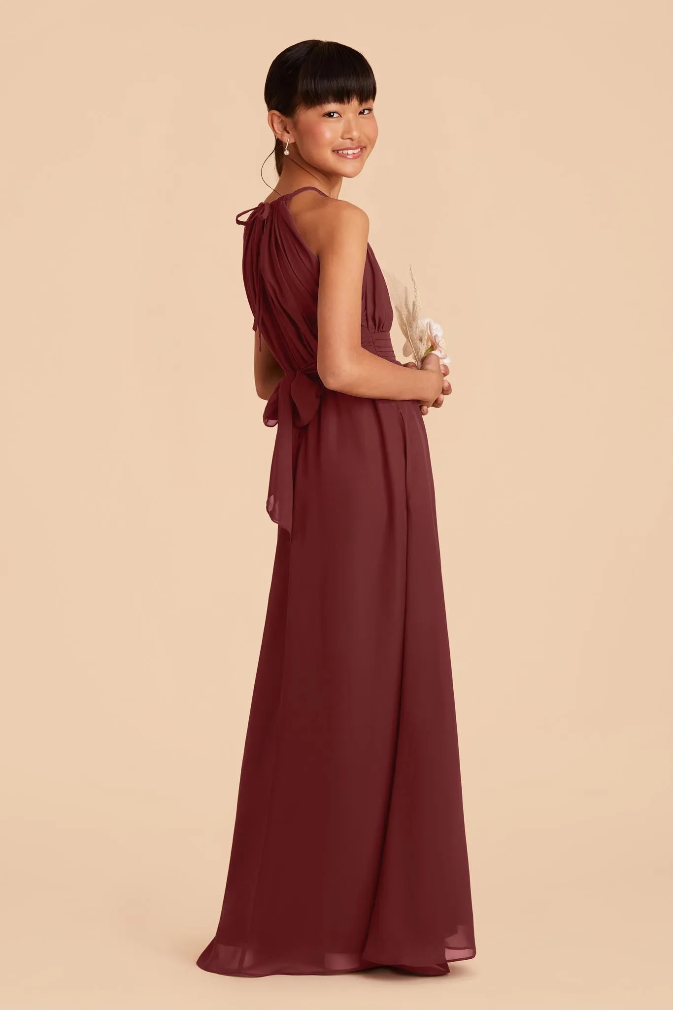 Sienna Junior Dress - Rosewood sold by Birdy Grey product image thumbnail 2
