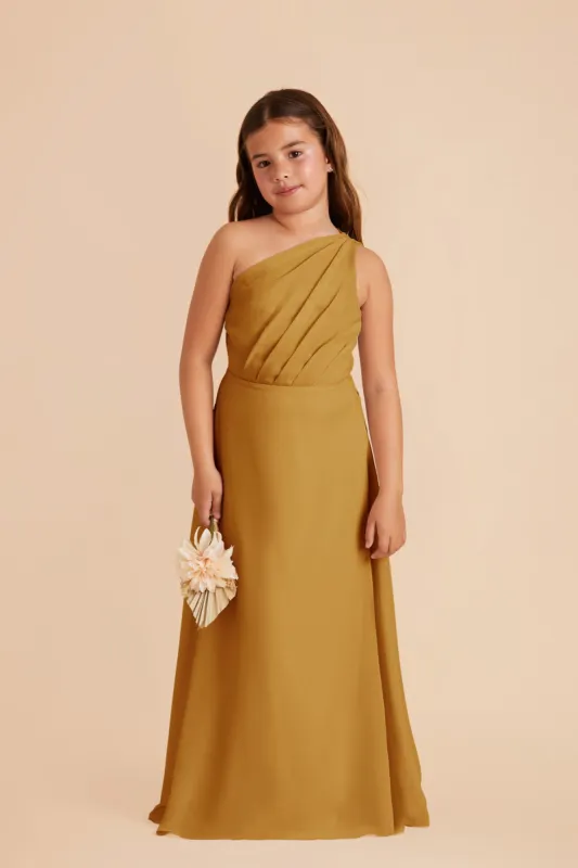 Kiara Junior Chiffon Dress - Marigold sold by Birdy Grey
