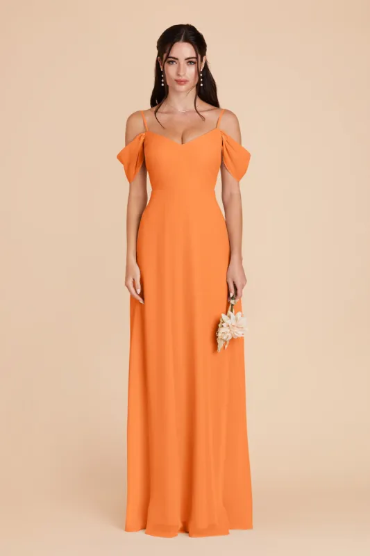 Devin Convertible Dress - Apricot sold by Birdy Grey