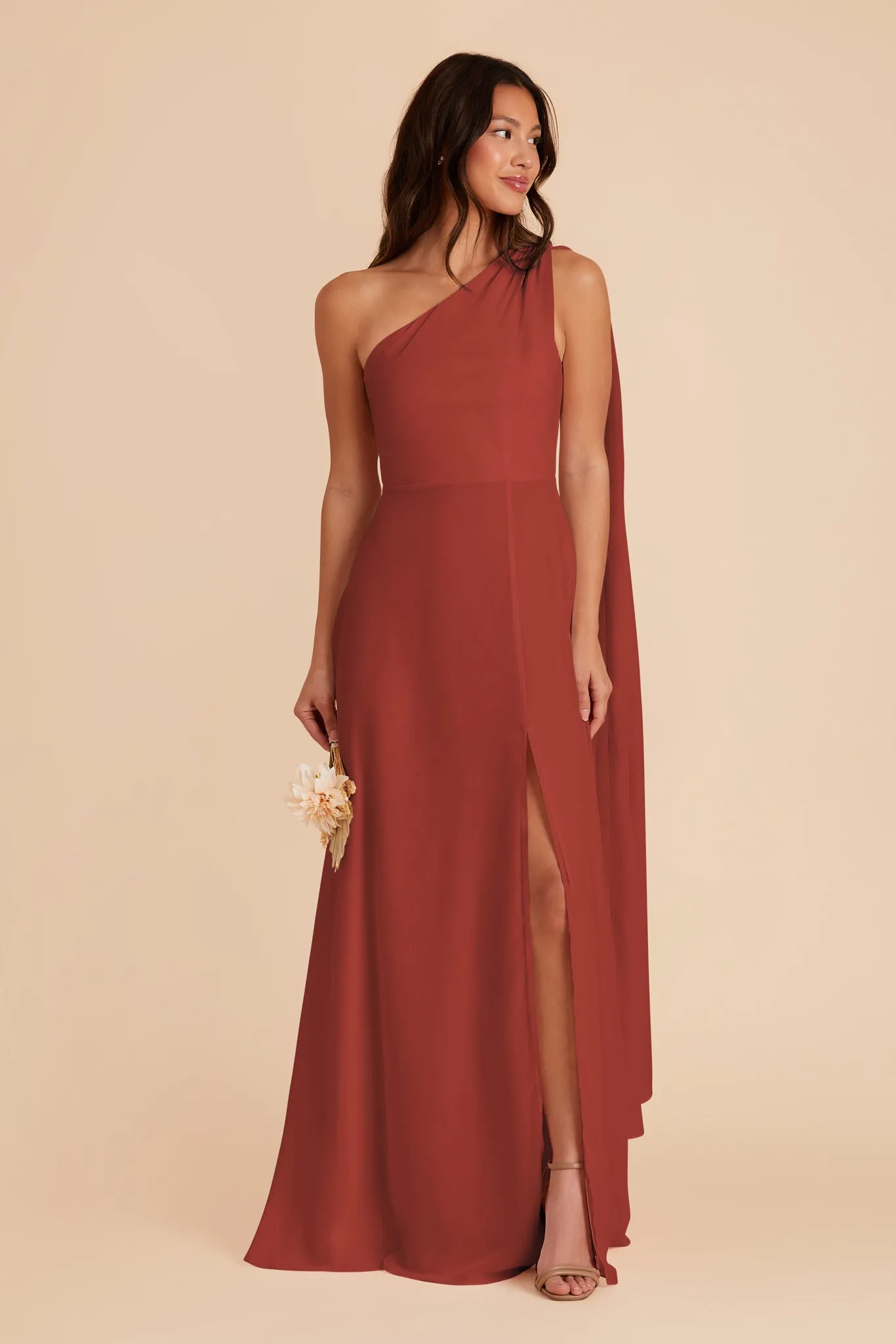 Melissa Chiffon Dress - Spice sold by Birdy Grey product image thumbnail 3