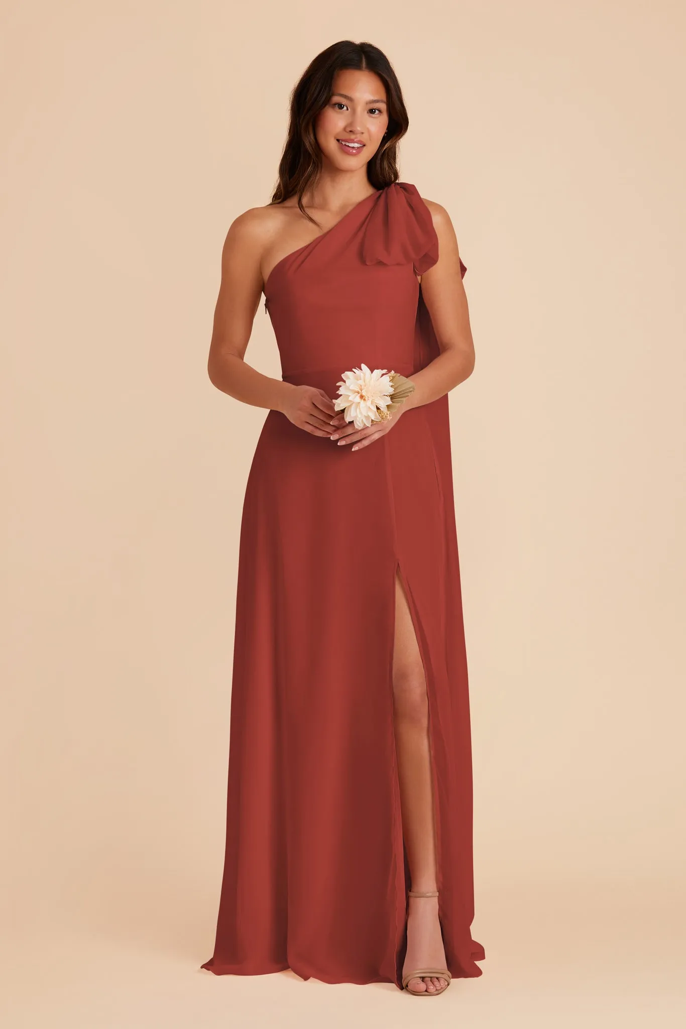 Melissa Chiffon Dress - Spice sold by Birdy Grey product image thumbnail 5