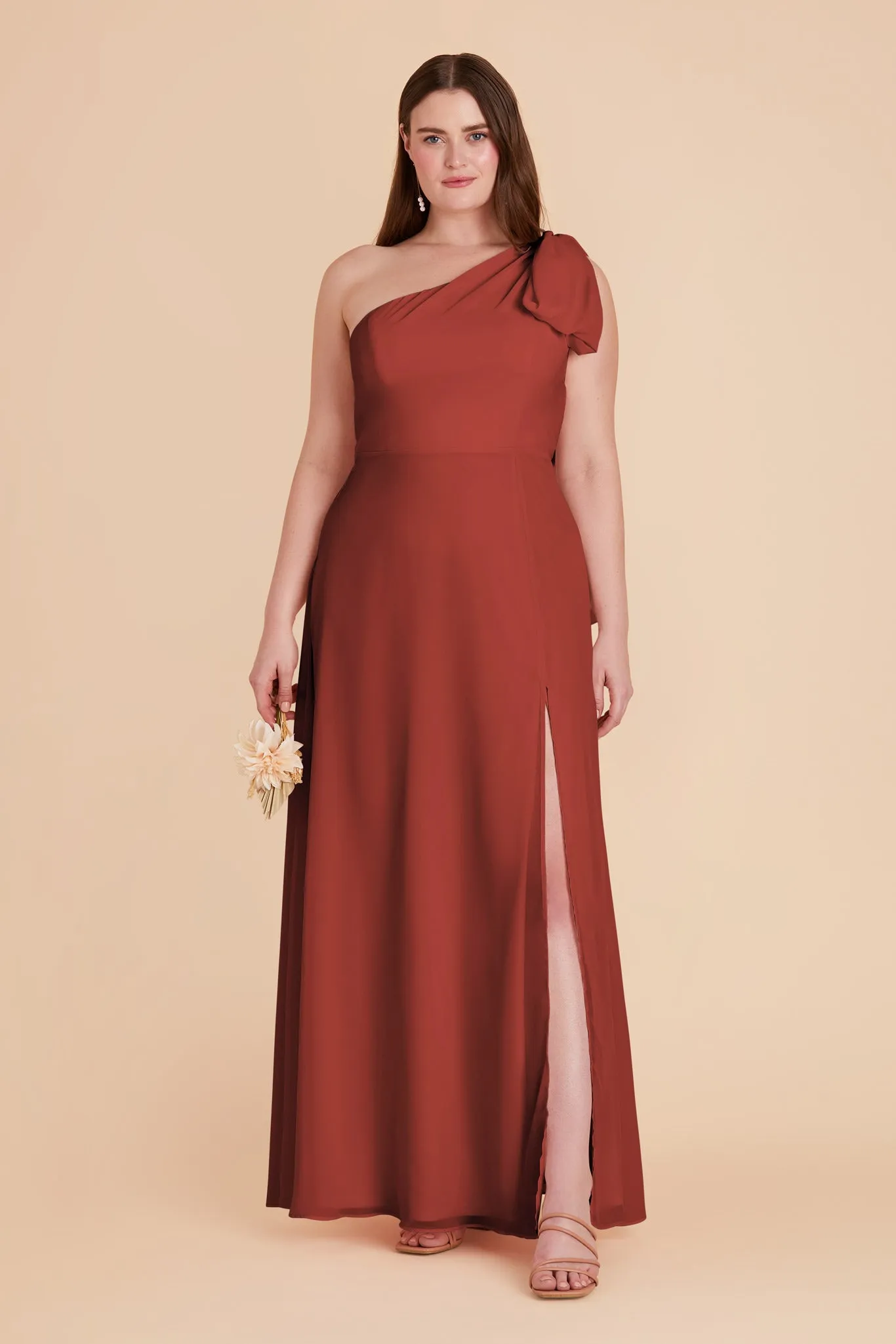 Melissa Chiffon Dress - Spice sold by Birdy Grey product image thumbnail 2