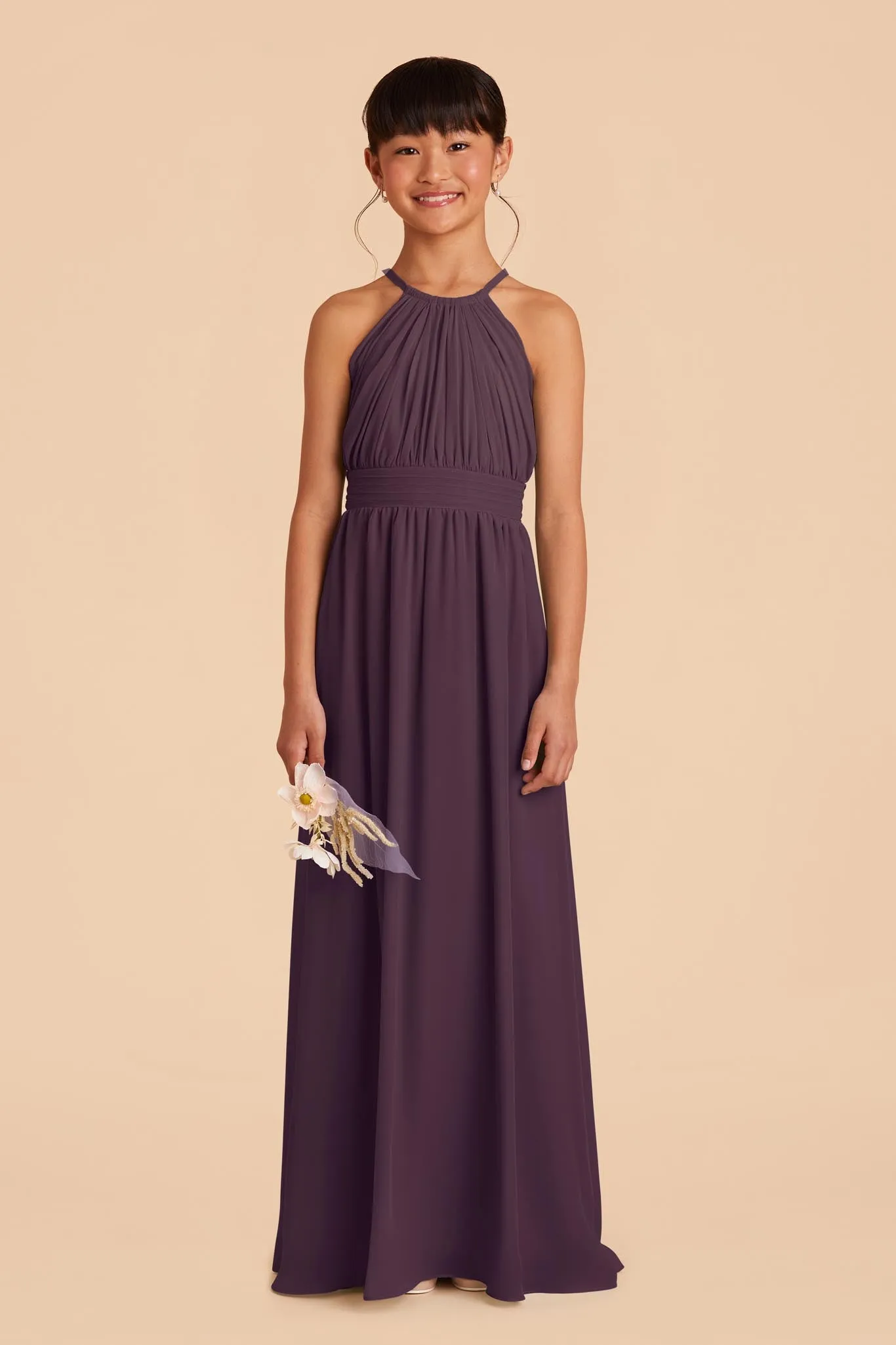 Sienna Junior Dress - Plum sold by Birdy Grey