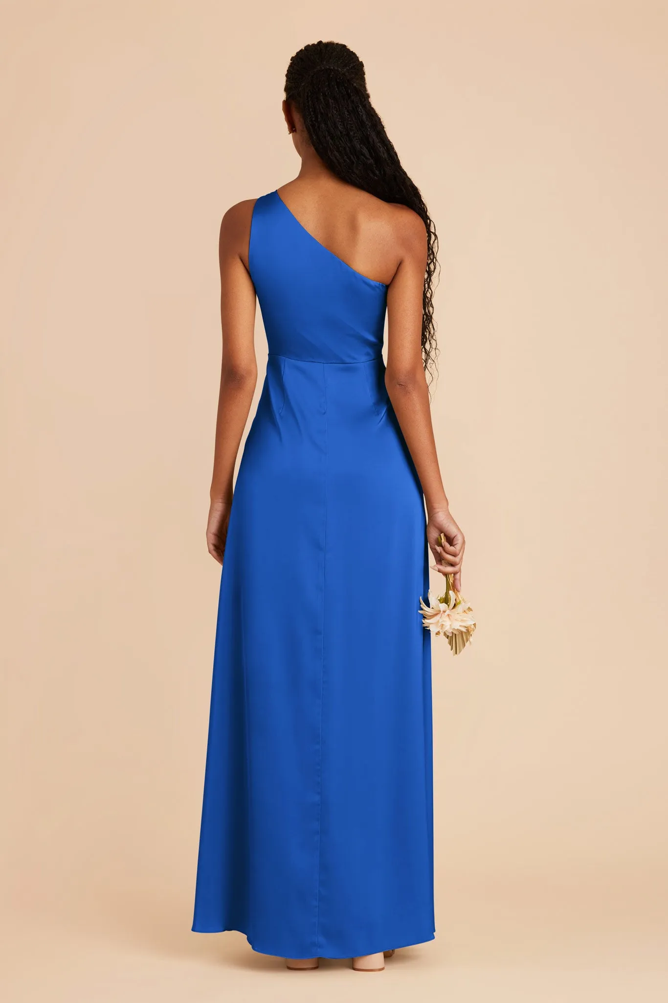 Kira Matte Satin Dress - Cobalt Blue sold by Birdy Grey product image thumbnail 5