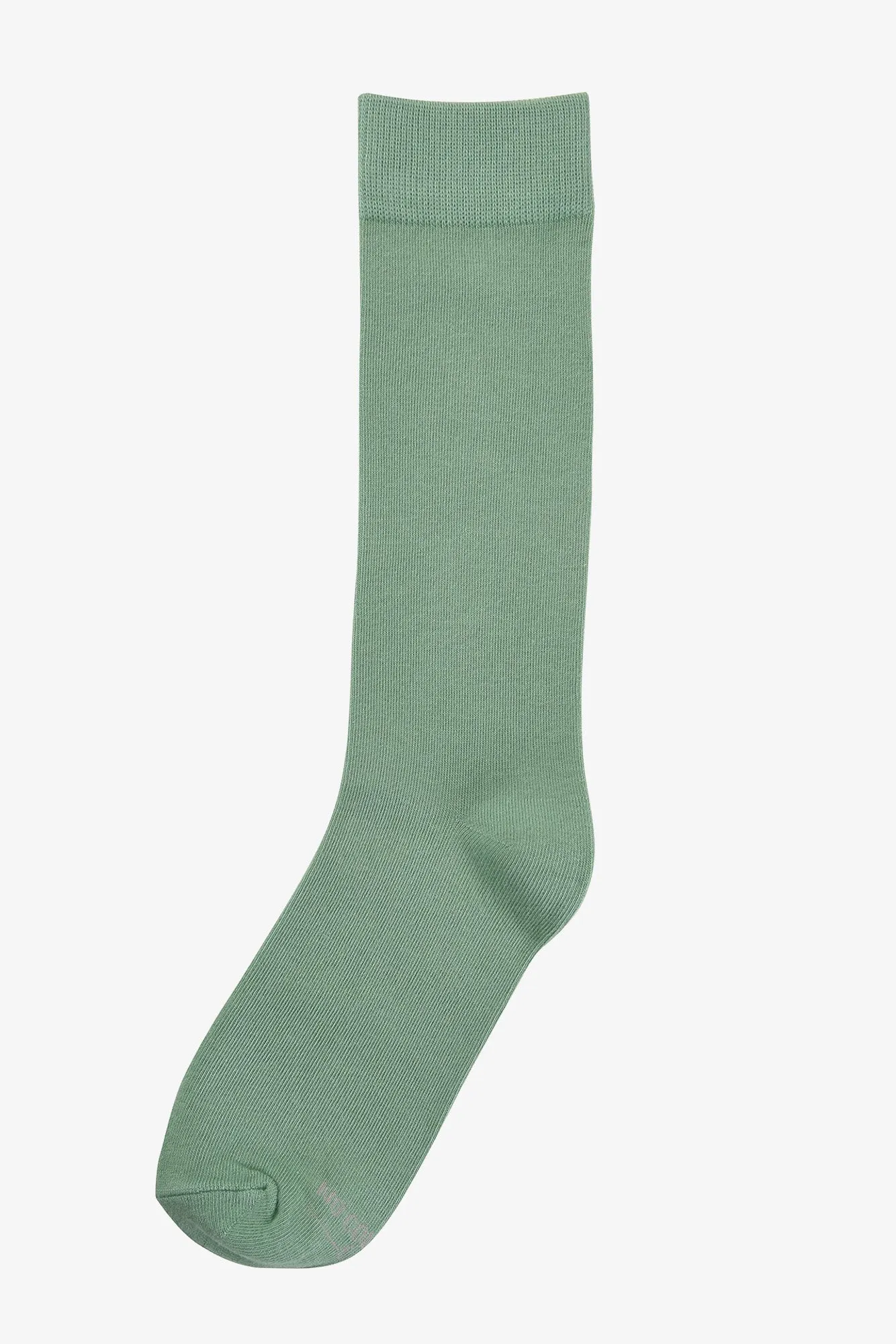 Solid Groomsmen Socks By No Cold Feet - Green sold by Birdy Grey