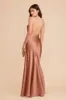 Stephanie Matte Satin Dress - Desert Rose sold by Birdy Grey