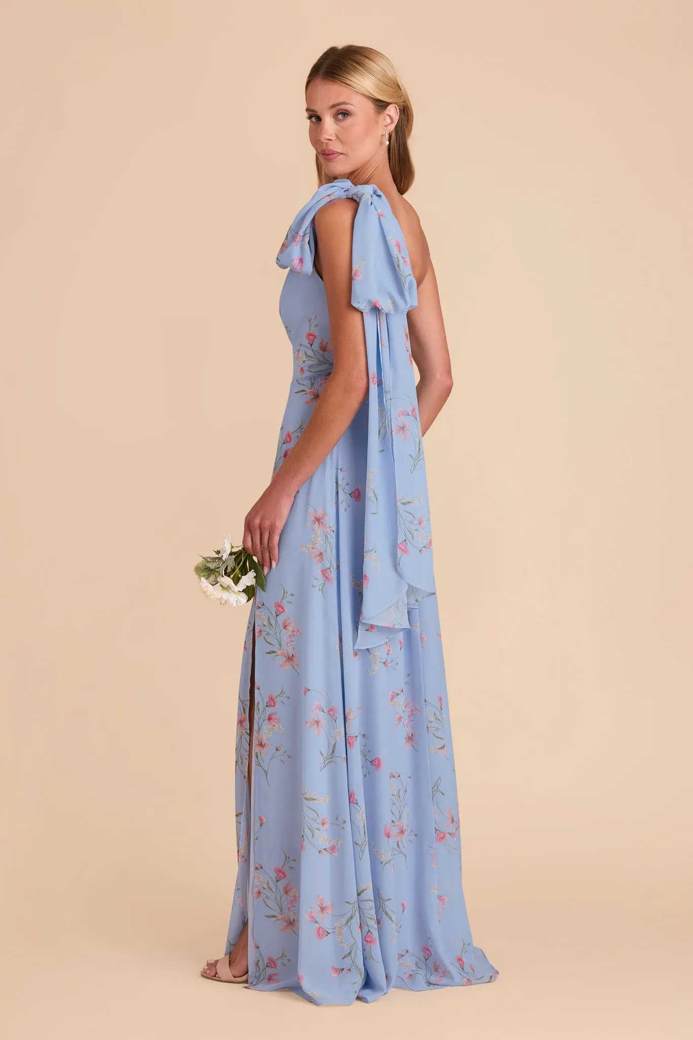 Melissa Chiffon Dress - Periwinkle Blue Le Fleur sold by Birdy Grey product image thumbnail 4