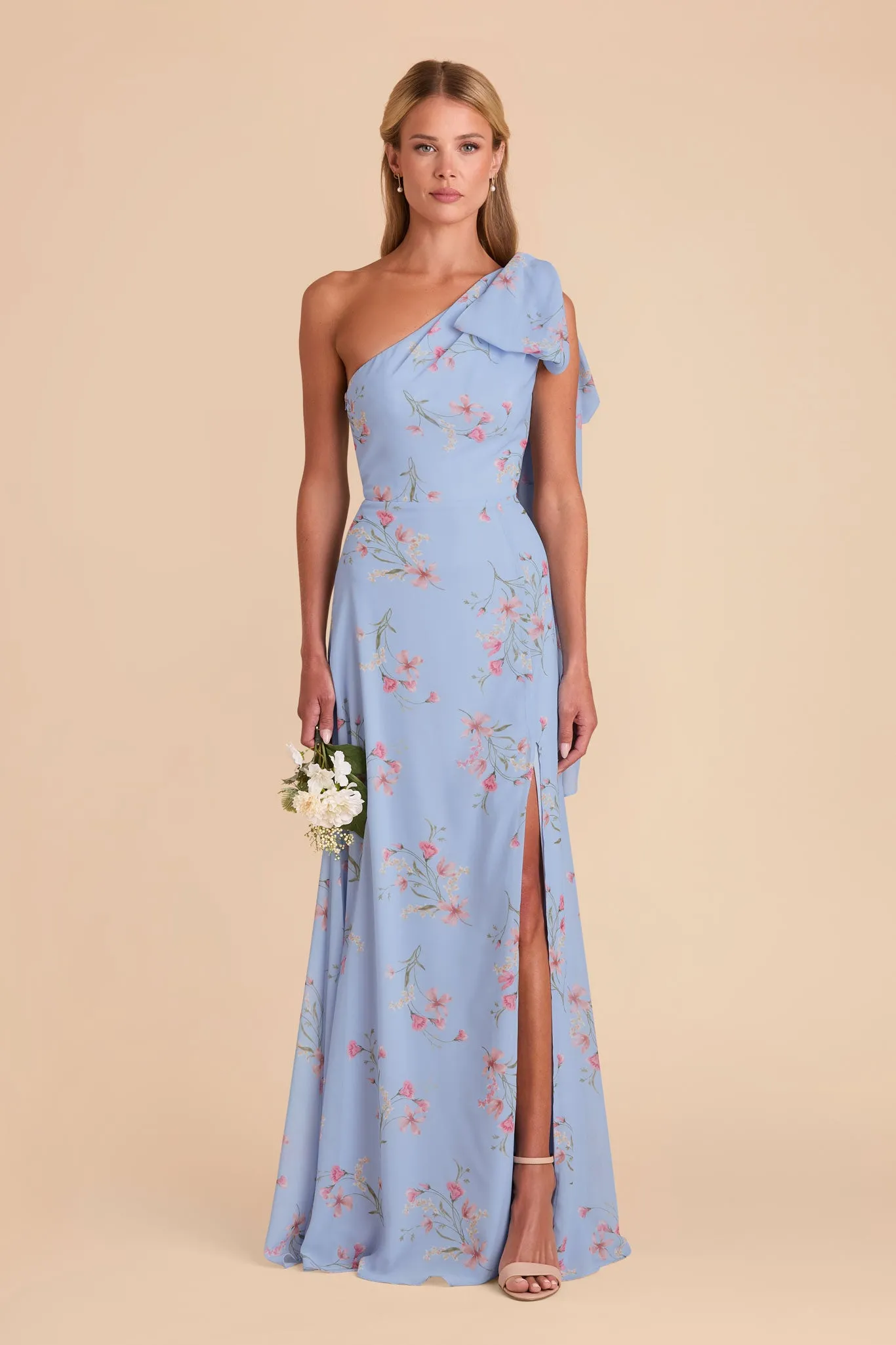 Melissa Chiffon Dress - Periwinkle Blue Le Fleur sold by Birdy Grey product image thumbnail 2