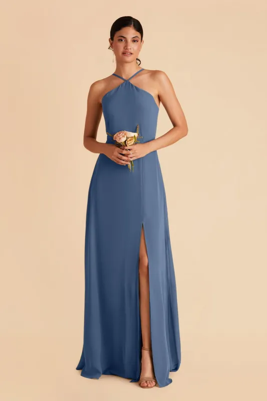 Juliet Chiffon Dress - Twilight sold by Birdy Grey