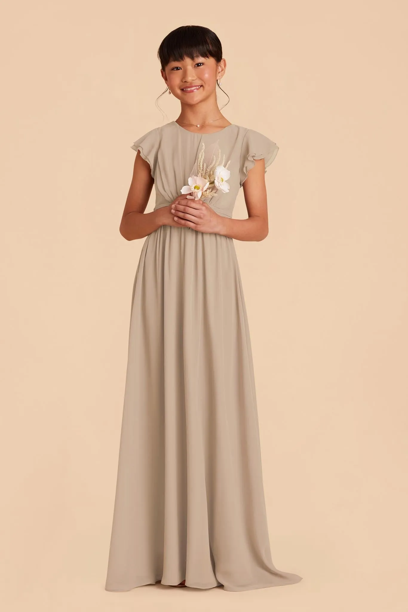 Celine Junior Dress - Almond sold by Birdy Grey product image thumbnail 3