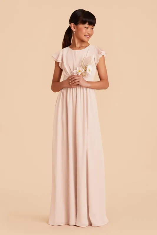 Celine Junior Dress - Pale Blush sold by Birdy Grey
