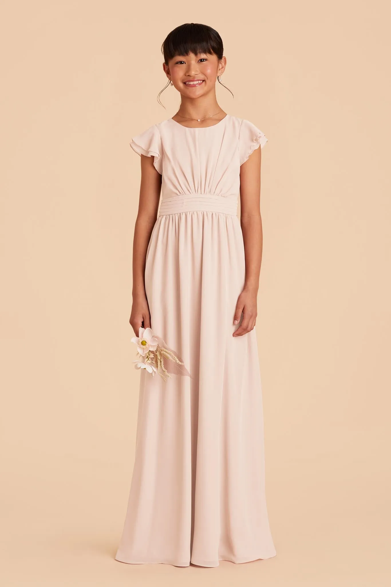 Celine Junior Dress - Pale Blush sold by Birdy Grey product image thumbnail 3