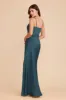 Mai Matte Satin Dress - Dark Teal sold by Birdy Grey