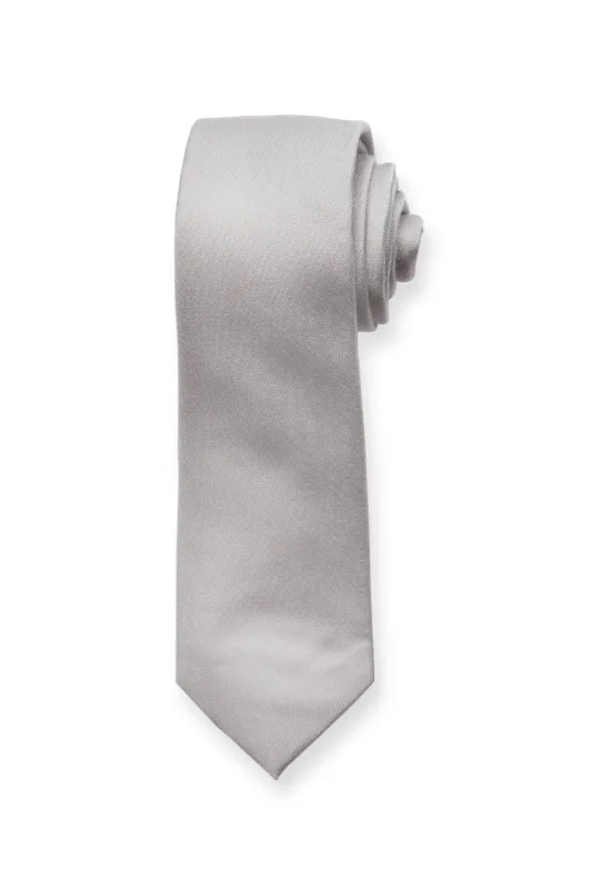 Simon Necktie - Dove Gray sold by Birdy Grey