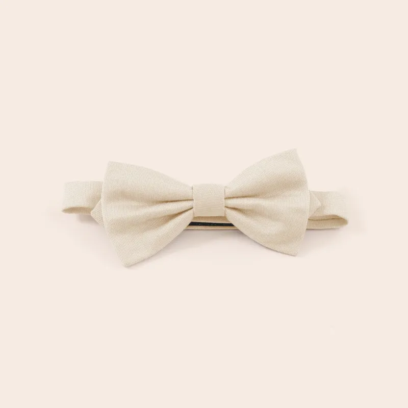 Harry Bow Tie - Champagne sold by Birdy Grey