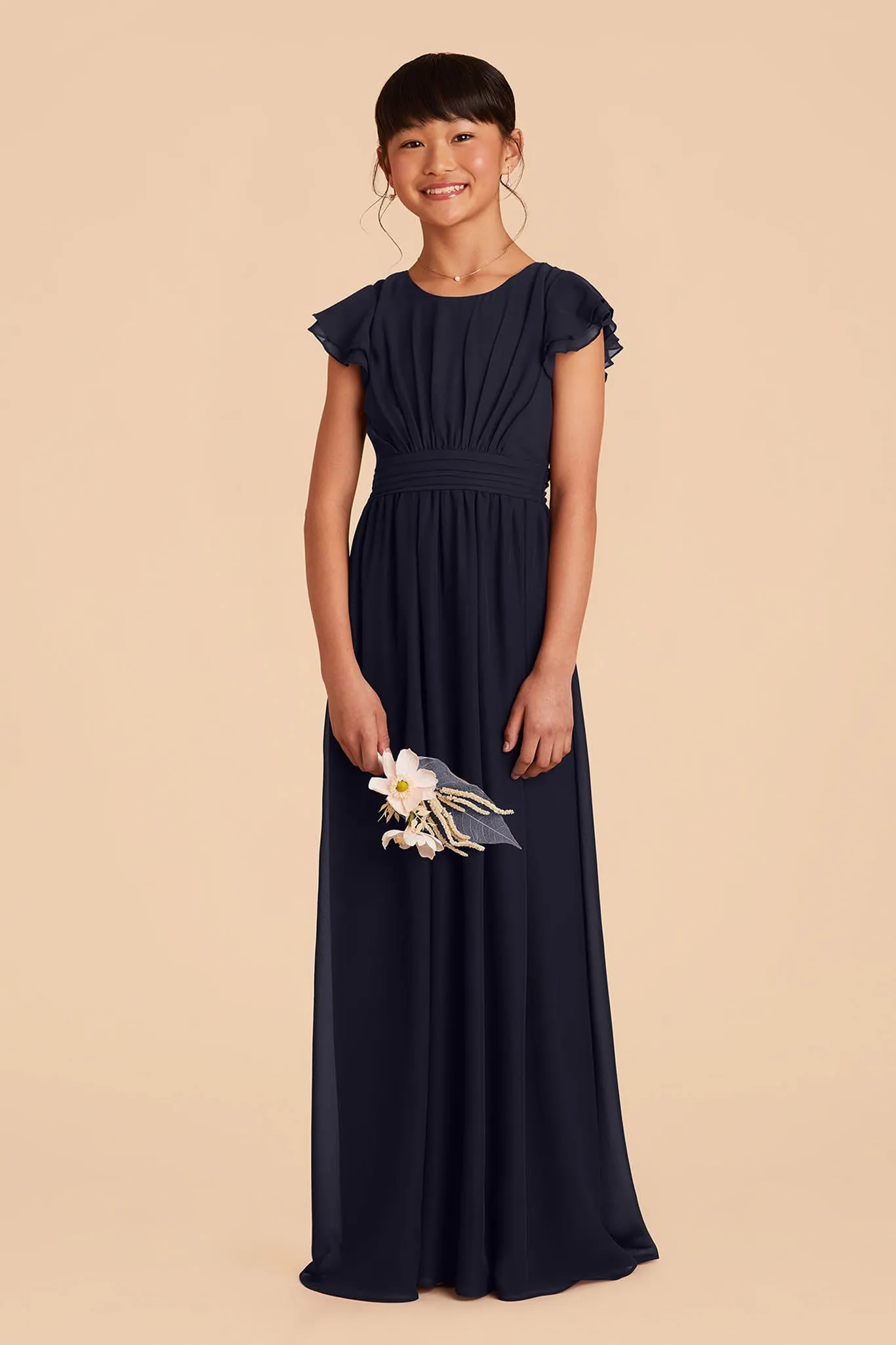 Celine Junior Dress - Navy sold by Birdy Grey