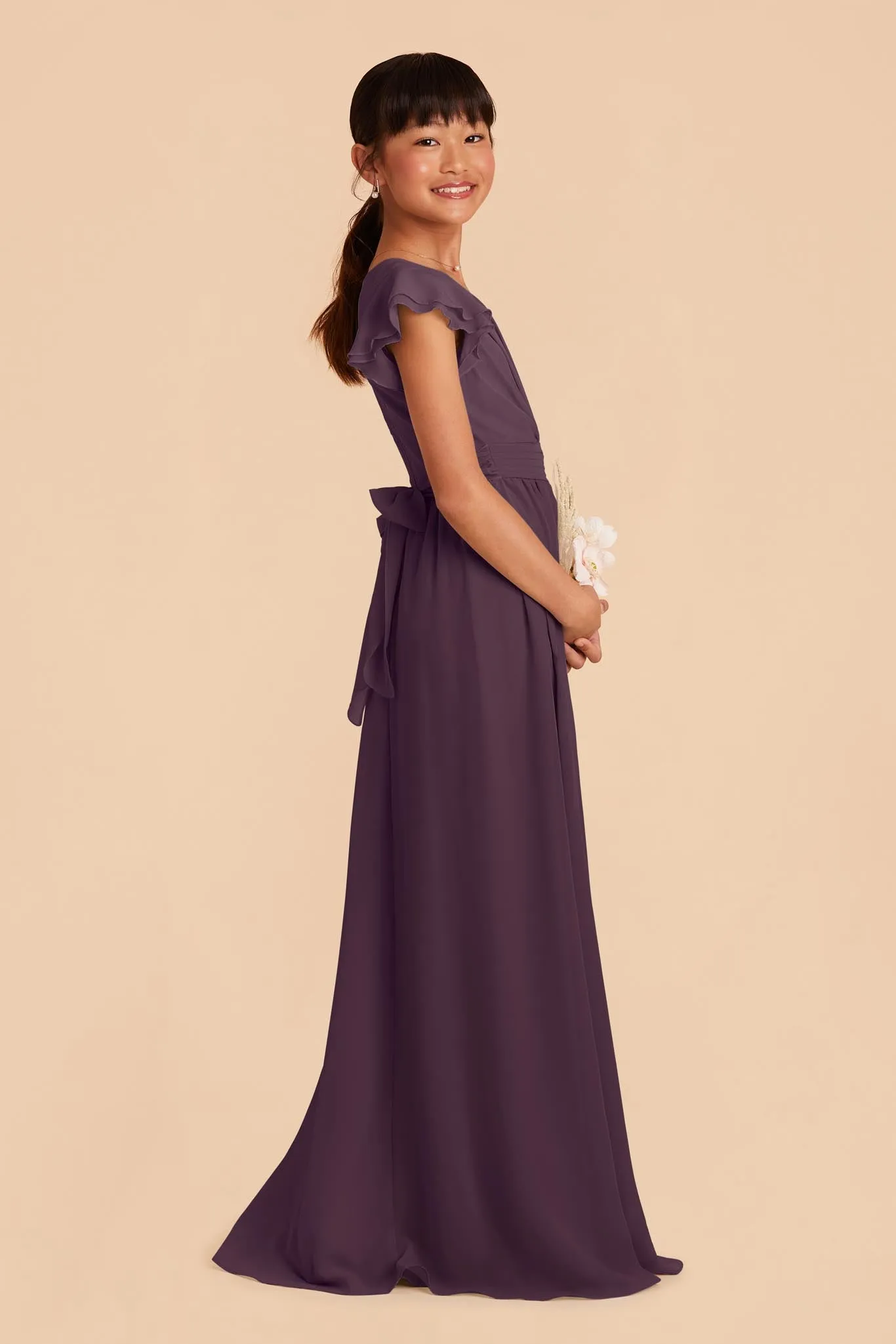 Celine Junior Dress - Plum sold by Birdy Grey product image thumbnail 3