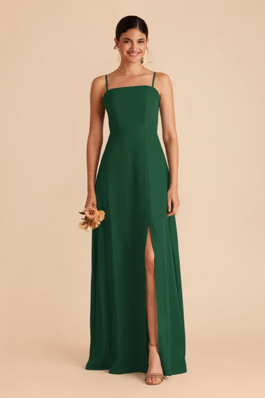 Chris Convertible Chiffon Dress - Forest Green sold by Birdy Grey