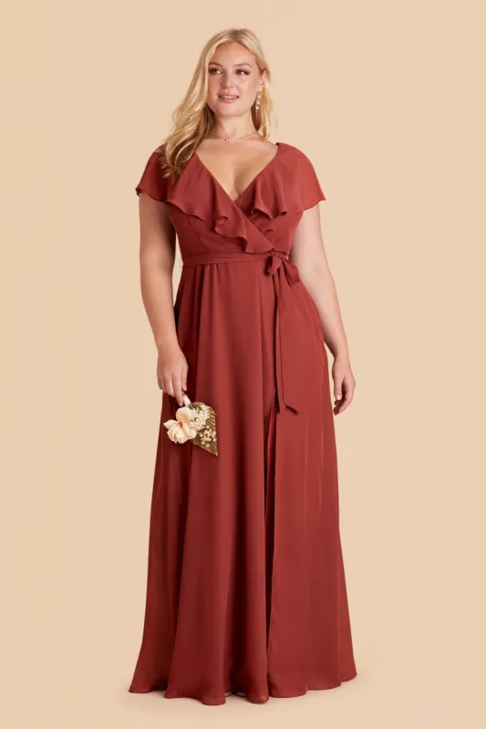 Jackson Chiffon Dress - Spice sold by Birdy Grey