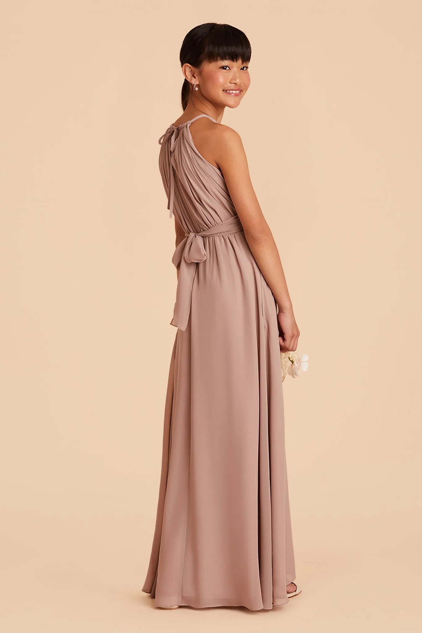 Sienna Junior Dress - Taupe sold by Birdy Grey product image thumbnail 4