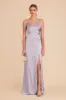 Catherine Matte Satin Dress - Dusty Lilac sold by Birdy Grey