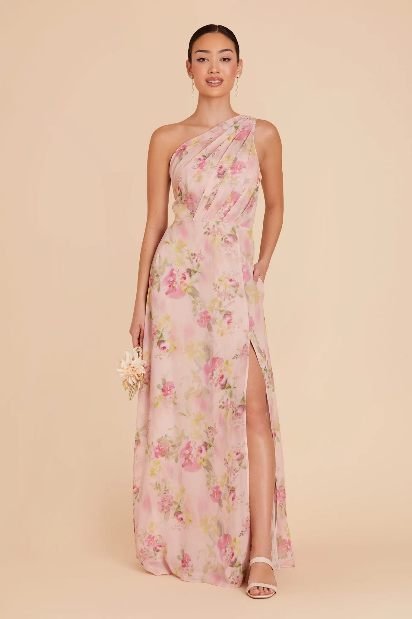 Kira Dress - Vintage Pink Floral sold by Birdy Grey product image thumbnail 4