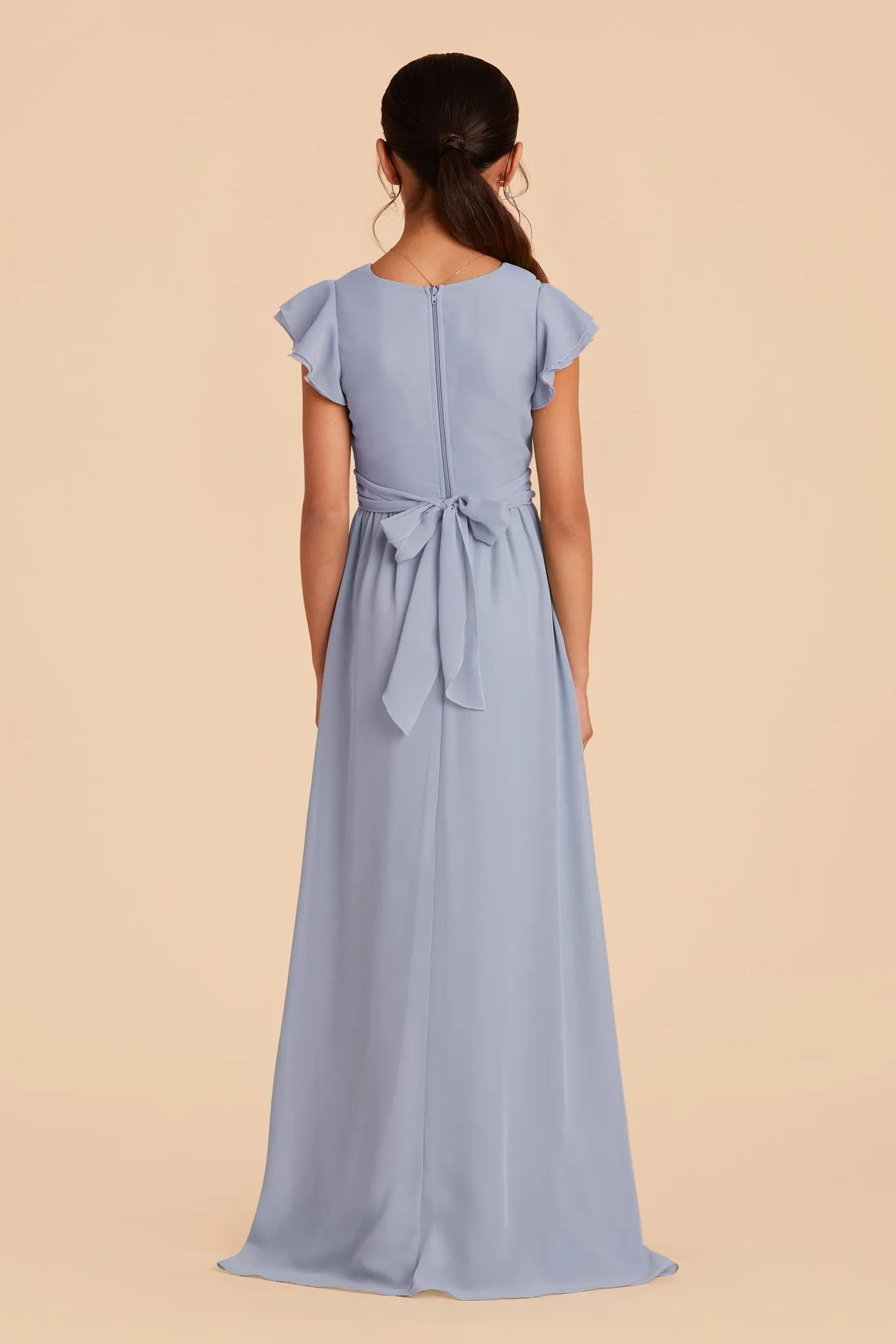 Celine Junior Dress - Dusty Blue sold by Birdy Grey product image thumbnail 4