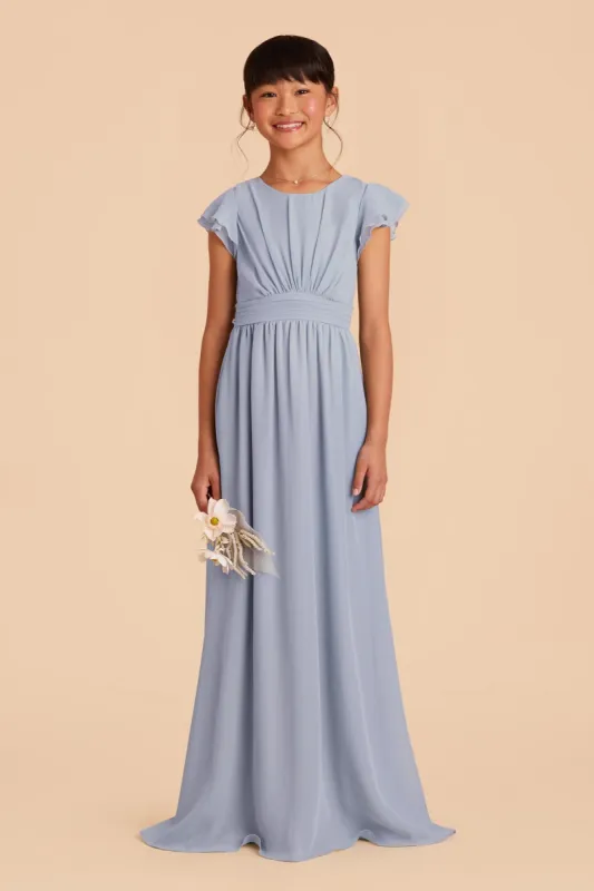 Celine Junior Dress - Dusty Blue sold by Birdy Grey