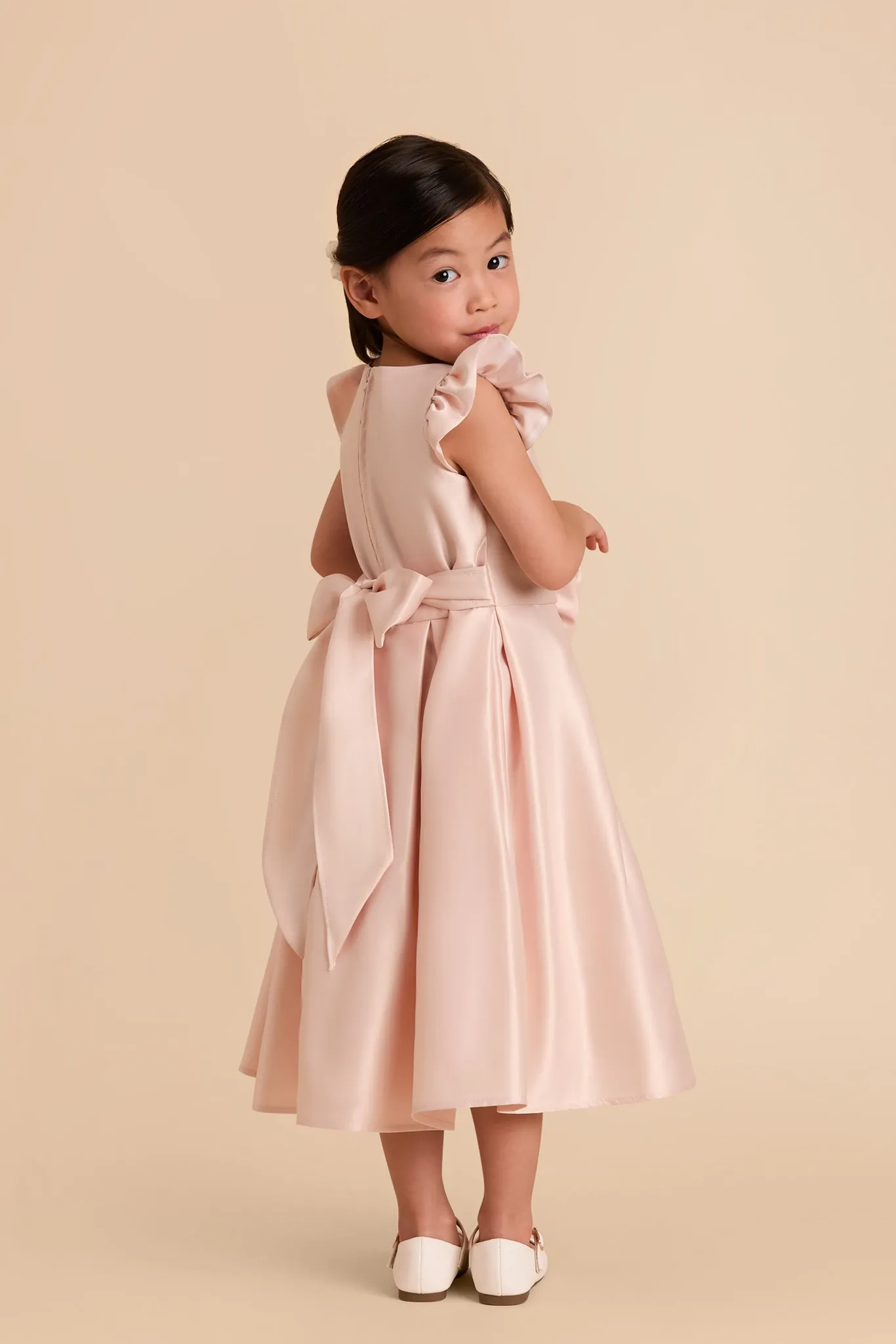 Poppy Flower Girl Dress - Blush sold by Birdy Grey product image thumbnail 2