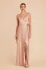Cindy Matte Satin Dress - Rose Gold sold by Birdy Grey