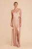 Cindy Matte Satin Dress - Rose Gold sold by Birdy Grey