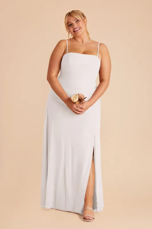 Chris Convertible Chiffon Dress - White sold by Birdy Grey