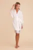 Claudette Lace Robe - White sold by Birdy Grey
