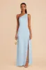 Kira Matte Satin Dress - Mist Blue sold by Birdy Grey