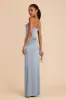 Lydia Matte Satin Dress - Dusty Blue sold by Birdy Grey