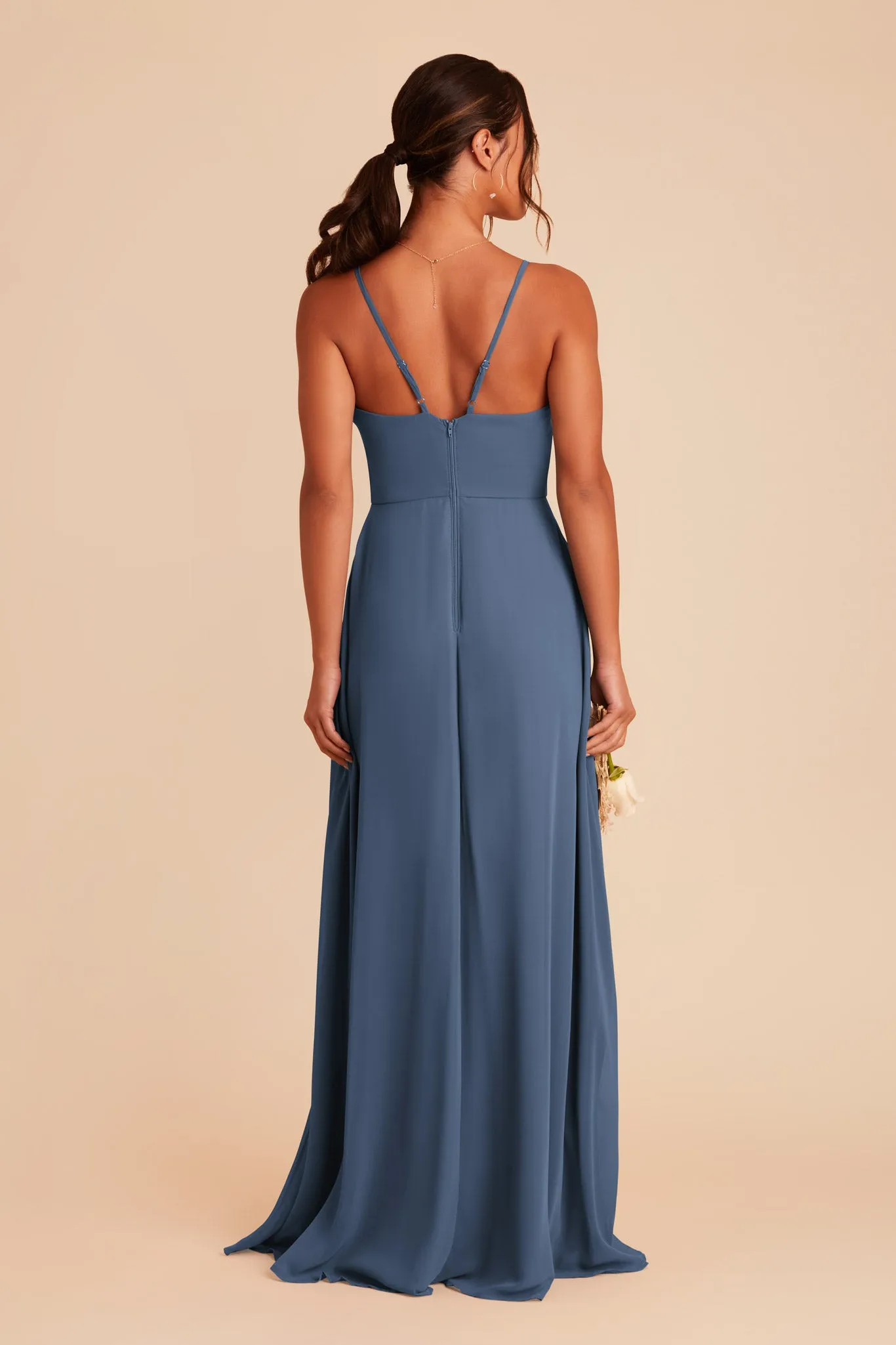 Theresa Chiffon Dress - Twilight sold by Birdy Grey product image thumbnail 5