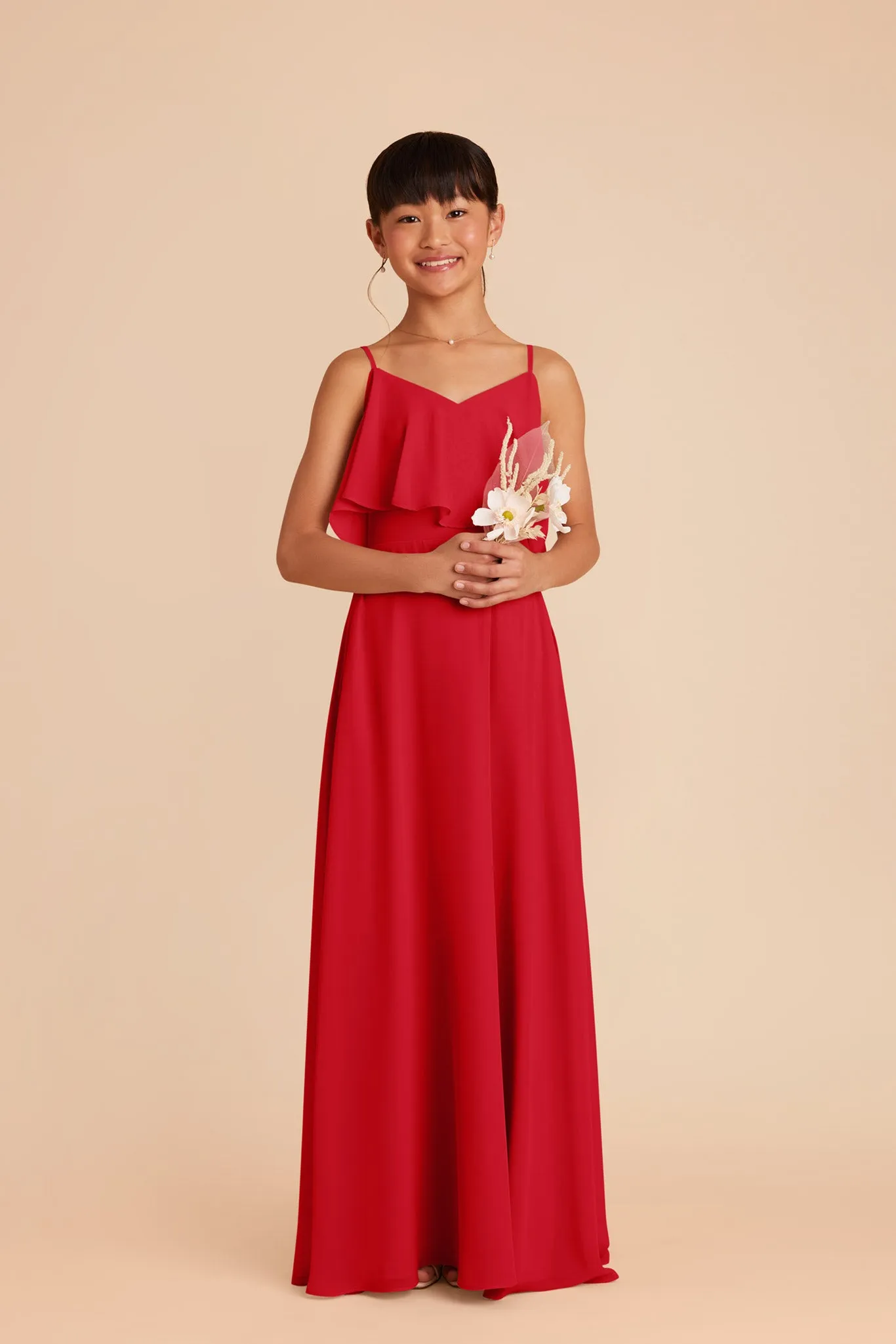 Janie Convertible Junior Dress - Ruby Red sold by Birdy Grey product image thumbnail 2