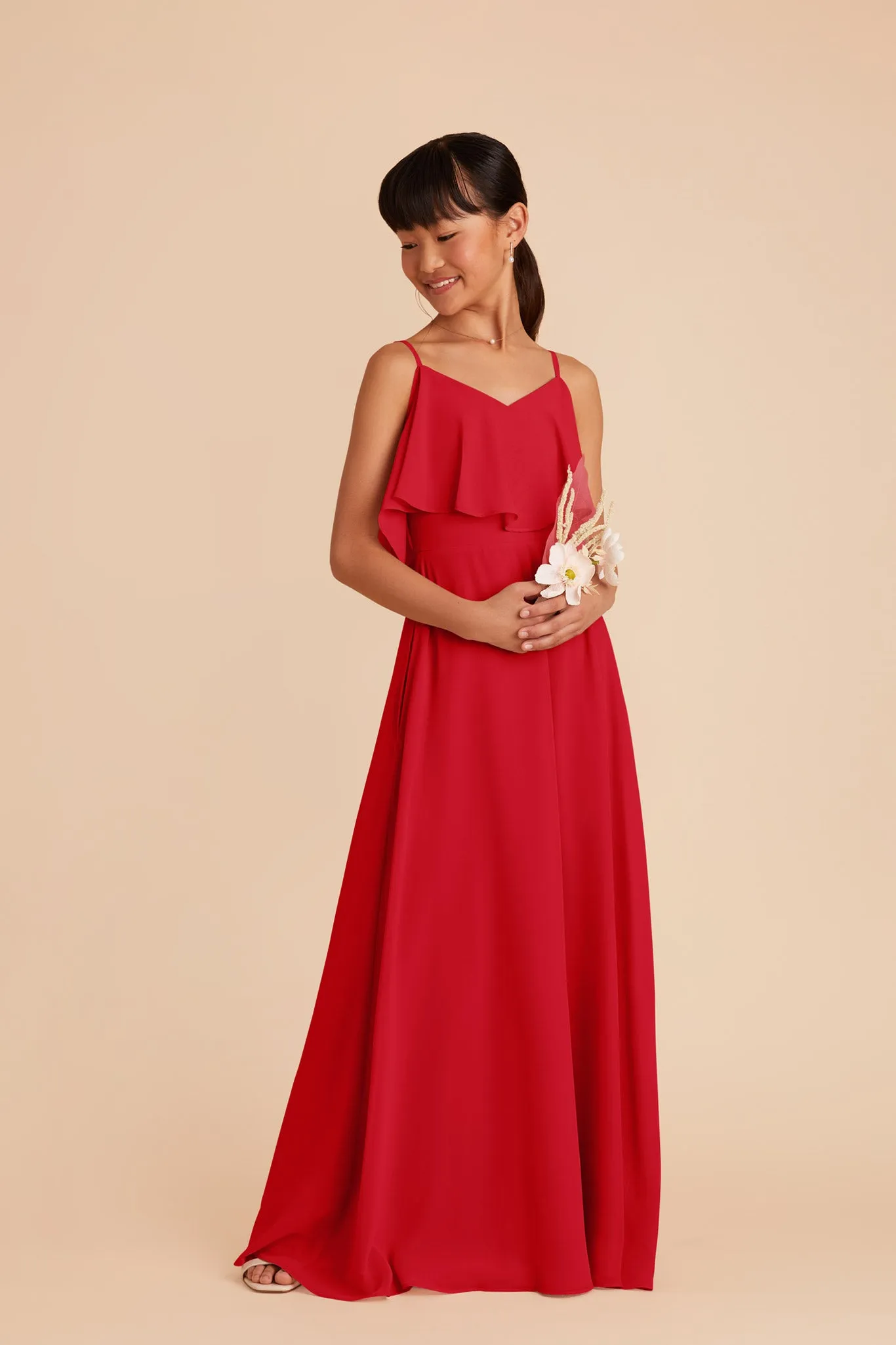 Janie Convertible Junior Dress - Ruby Red sold by Birdy Grey product image thumbnail 4