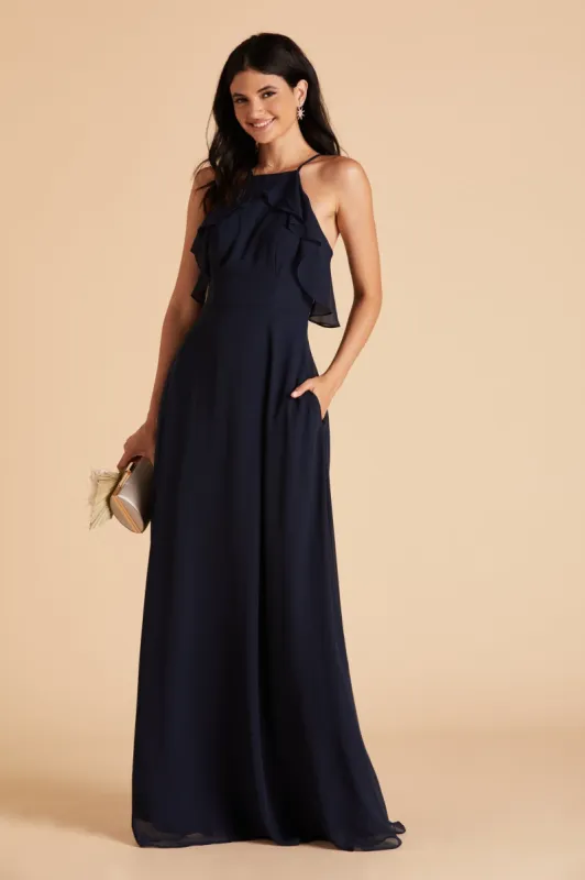 Jules Dress - Navy sold by Birdy Grey