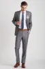 Simon Necktie - Slate Blue sold by Birdy Grey