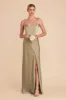 Jay Matte Satin Dress - Moss Green sold by Birdy Grey